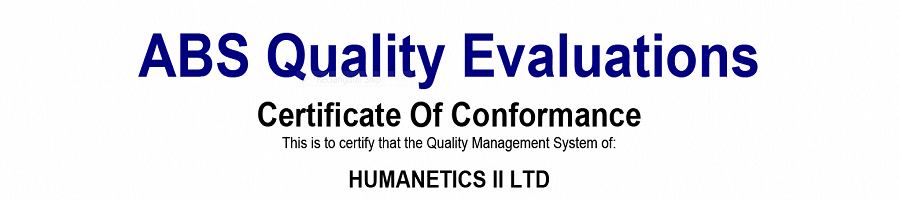 Humanetics ISO Certification